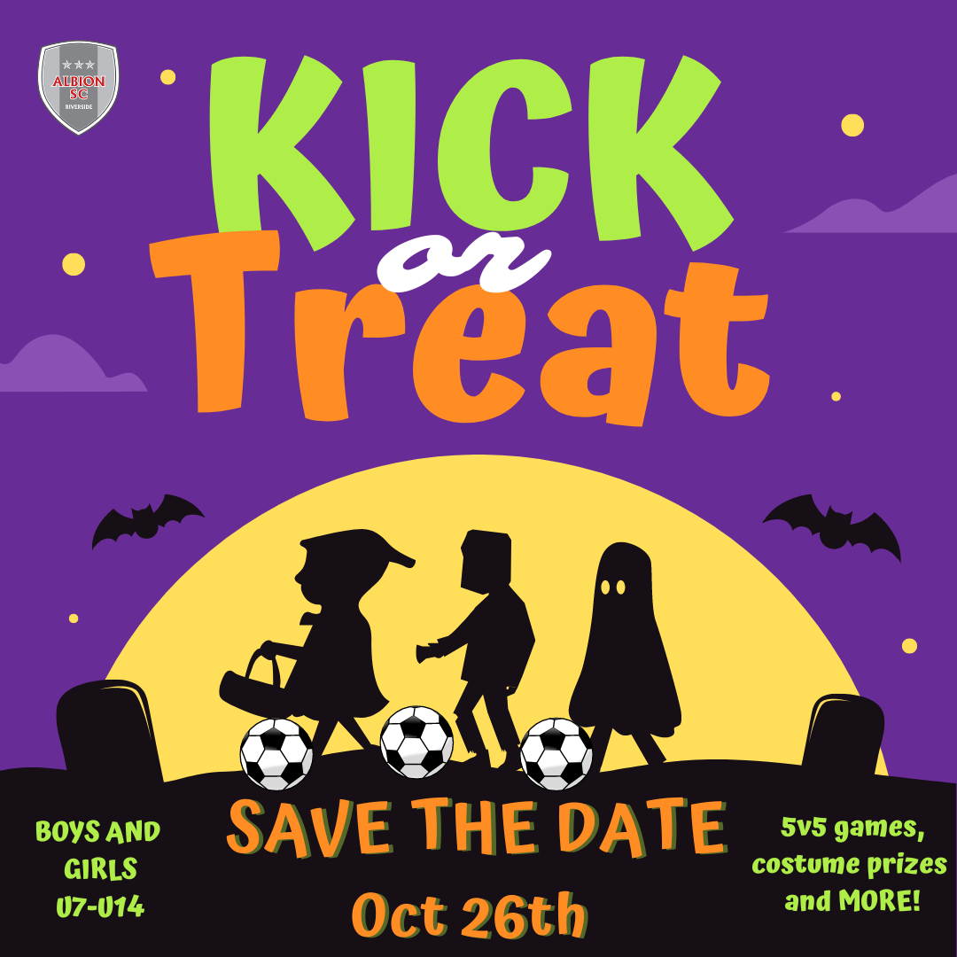 Kick or Treat Save the Date